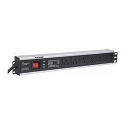 BARRA INTELLINET PDU 8 CONTACTOS 1U RACK/GABINETE SWITCH