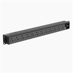 PANDUIT PDU BASICO PARA DISTRIBUCION DE ENERGIA  ENCHUFE DE ENTRADA NEMA 5-15P  CON 12 CONTACTOS NEMA 5-20R  INSTALACION