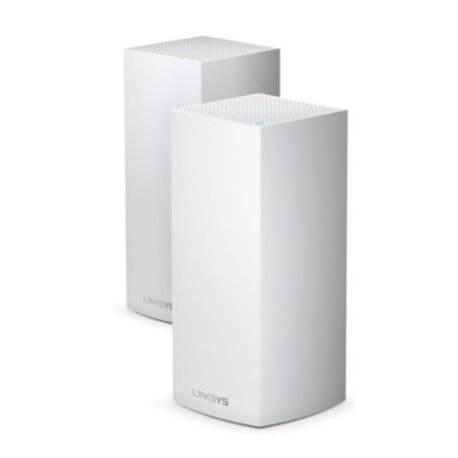 SISTEMA VELOP LINKSYS MX8400C (2 PIEZAS) MESH WI-FI 6 AX4200 TRI BANDA (2 DE 5GHz Y 1 DE 2.4GHz) MU-MIMO 4X4