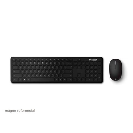 KIT TECLADO Y MOUSE INALAMBRICO BLUETOOTH ESPAÑOL MICROSOFT DESKTOP NEGRO MATE