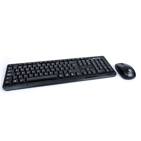 KIT NACEB TECLADO+MOUSE INALAMBRICO NEGRO