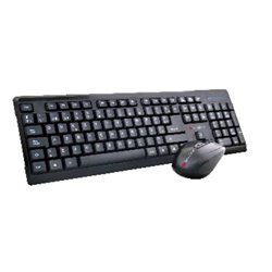 KIT TECLADO Y MOUSE INALAMBRICO TECHZONE ESTANDAR NANO USB