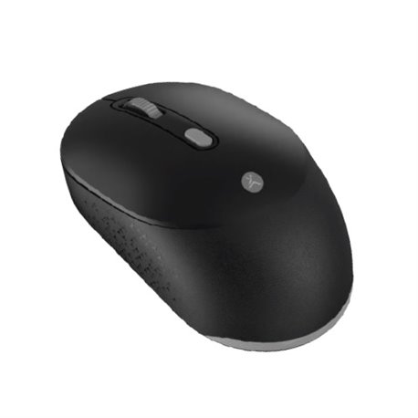 MOUSE TECHZONE INALAMBRICO NEGRO 4BOTONES SILENCIOSOS TZMOUG201-INA