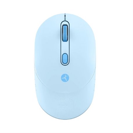 MOUSE TECHZONE INALAMBRICO AZUL 4BOTONES SILENCIOSOS TZMOUG203-INA