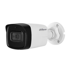 DAHUA HFW1801TL-A - CAMARA BULLET 4K CON AUDIO INTEGRADO / LENTE DE2.8MM /IR DE 80 MTS/ WDR REAL/ SOPORTE CVI/TVI/AHD y CVBS / I