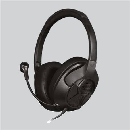 AUDIFONOS BALAM RUSH HS740 NEGRO CON MICROFONO