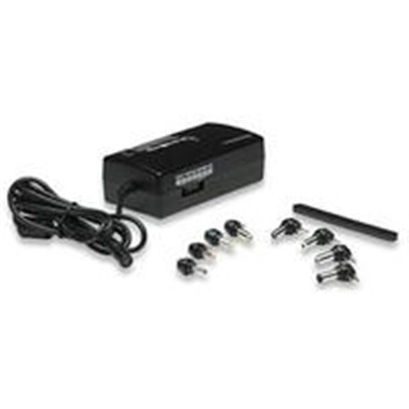 ADAPTADOR UNIVERSAL P/NOTBOOK MANHATTAN C/PUNTAS INTERCAMBIABLES