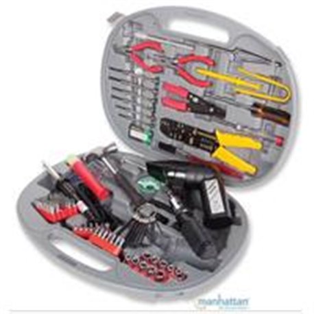 KIT DE HERRAMIENTAS  MANHATTAN MANTENIMIENTO DE COMPUTO 145 PZAS
