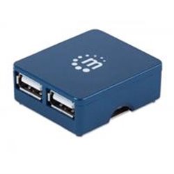 HUB USB 2.0 4 PUERTOS MANHATTAN MICRO