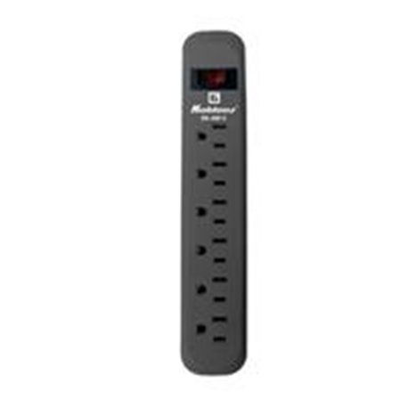 SUPRESOR DE PICOS KOBLENZ SS-420-C, 420 JOULES, 6 CONTACTOS  ATERRIZADOS NEMA 5-15R. 1 AÑO DE GARANTÍA SKU 00-5340-00-5