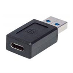 ADAPTADOR MANHATTAN USB-C A USB TIPO A 3.1 HEMBRA-MACHO