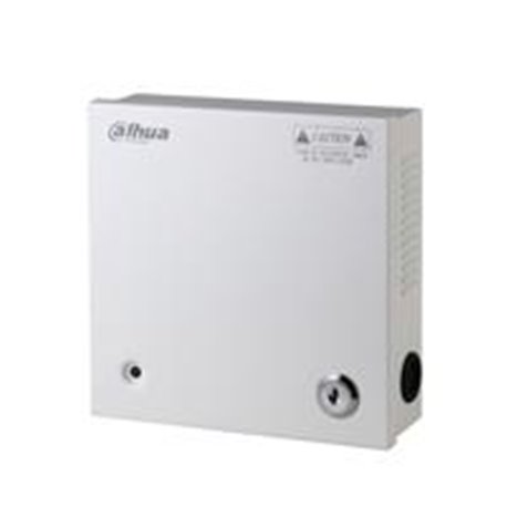 FUENTE DE PODER DAHUA DISTRIBUIDOR DE ENERGIA 5 CANALES/ 12 VDC/ 4 AMP/ FUSIBLES INTERCAMBIABLES/ PROTECCION DE SOBRECARGA/ COLO