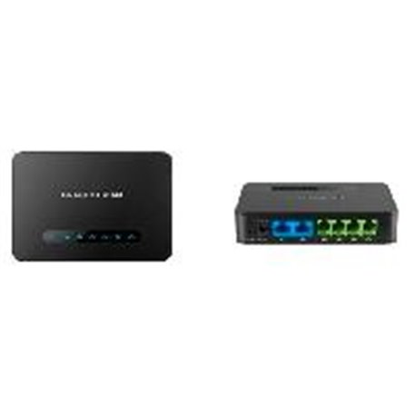 ATA GIGABIT DE 4 PUERTOS FXS CON 2 PUERTOS DE RED GIGABIT Y 4 CUENTAS SIP