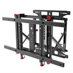SOPORTES VIDEO WALL PEERLESS DS-VW775-QR DE PARED CON LIBERACION POR PRESION PARA MONITORES DE 46 A 60 CAPACIDAD HASTA 56.8KG