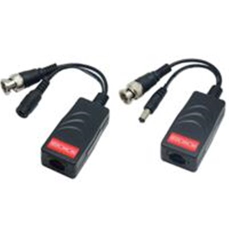 VIDEO BALUN AHD PROVISION ISR TRANSMITE VIDEO ENERGIA 4 EN 1 /AHD/CVI/TVI/CVBS IMAGEN ILUSTRATIVA