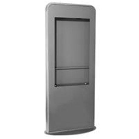 KIOSCO PEERLESS-AV KIPC2555 VERTICAL COLOR PLATA PARA MONITORES DE 55 PULGADAS