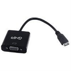 ADAPTADOR GHIA CONVERSOR DE VIDEO MINI HDMI MACHO A VGA HEMBRA