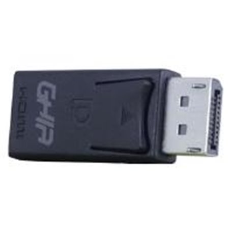 ADAPTADOR GHIA CONVERSOR DE VIDEO DISPLAYPORT MACHO A HDMI HEMBRA