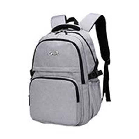 MOCHILA GHIA DE 15.6 PULGADAS COLOR GRIS / 6 COMPARTIMIENTOS