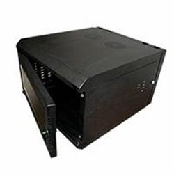 GABINETE NORTH SYSTEM PARA PARED 6U SIN EQUIPO COLOR NEGRO NO INCLUYE FLETE