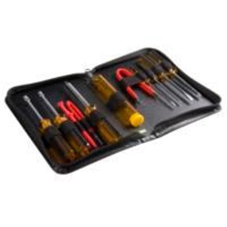 JUEGO KIT SET DE REPARACIÓN HERRAMIENTAS COMPUTADORA PC 11 PIEZAS CON ESTUCHE - TORX PHILLIPS PLANO - EXTRACTOR DE CHIPS - START