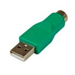 ADAPTADOR TECLADO O MOUSE USB A CONECTOR PS/2 MINIDIN - 1X MACHO USB - 1X  HEMBRA MINI-DIN - VERDE - STARTECH.COM MOD. GC46MF