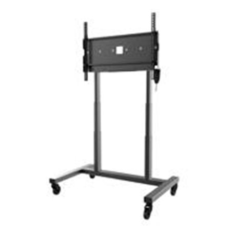 SOPORTE MOVIL PEERLESS SR598ML3E CON AJUSTE DE ALTURA MOTORIZADO PARA MONITORES PROFESIONALES DE 42 A 86 PULGADAS CAPACIDAD HAST