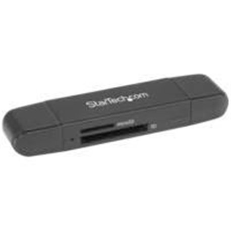 LECTOR GRABADOR USB 3.0 USB-C TIPO C Y USB-A DE TARJETAS DE MEMORIA FLASH SD MICRO SD ALIMENTADO POR USB - STARTECH.COM MOD. SDM