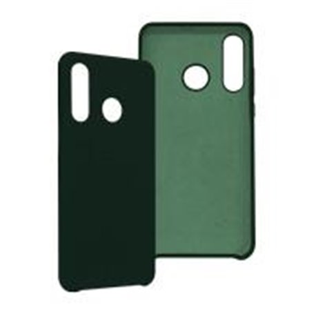 FUNDA GHIA DE SILICON COLOR VERDE CON MICA PARA HUAWEI P30 LITE