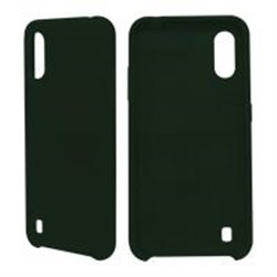 FUNDA GHIA DE SILICON COLOR VERDE CON MICA PARA SAMSUNG A01