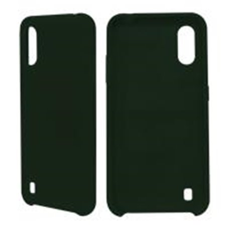 FUNDA GHIA DE SILICON COLOR VERDE CON MICA PARA SAMSUNG A01