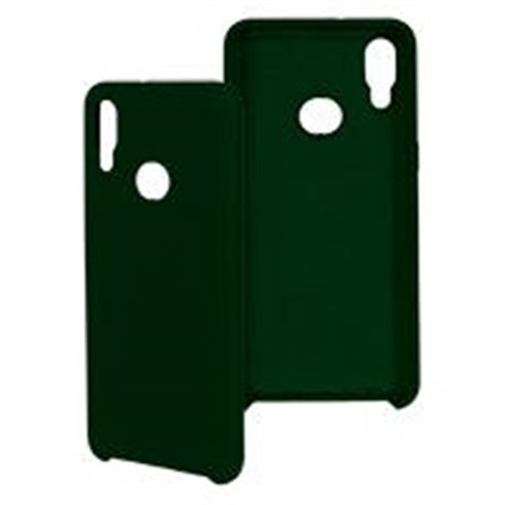 FUNDA GHIA DE SILICON COLOR VERDE CON MICA PARA SAMSUNG A10S