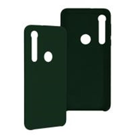 FUNDA GHIA DE SILICON COLOR VERDE PARA MOTOROLA G8 PLAY