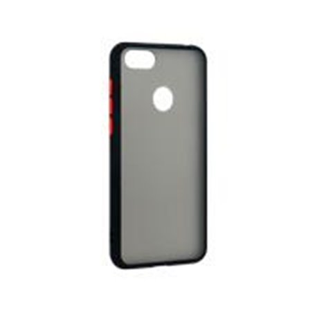 FUNDA GHIA HUMO SEMITRANSPARENTE/ BORDE NEGRO PARA MOTOROLA E6 PLAY