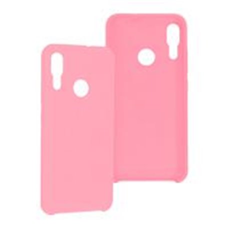 FUNDA GHIA DE SILICON COLOR ROSA PARA MOTOROLA E6 PLUS