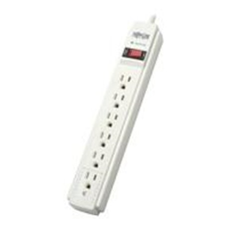 SUPRESOR DE SOBRETENSIONES DE 6 TOMACORRIENTES PROTECT IT!, CABLE DE 1.83 M (6 PIES), 790 JOULES, GABINETE GRIS CLARO 25 AÑOS DE