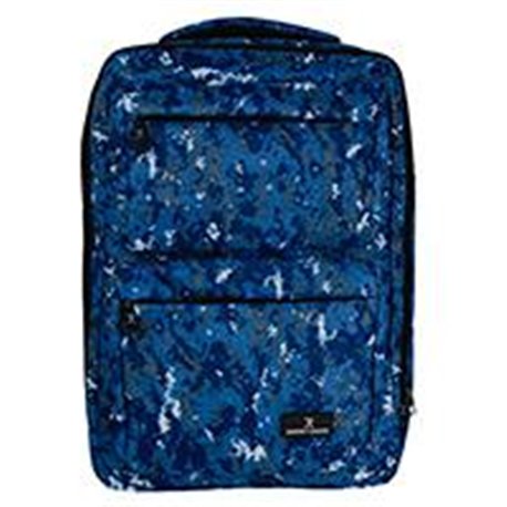 MOCHILA PARA LAPTOP 15.6 PULGADAS CATHAN  PERFECT CHOICE CAMUFLAJE AZUL