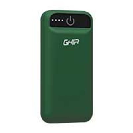 BATERIA DE RESPALDO GHIA POWER BANK 2500 MAH VERDE