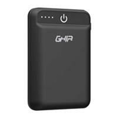 BATERIA DE RESPALDO GHIA POWER BANK 8000 MAH NEGRA