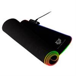 MOUSE PAD GAMER BALAM-RUSH/ ILUMINACION RGB/TEXTURA ANTIDERRAPANTE/10 MODOS LUMINICOS/DIMENSIONES XL/COLOR NEGRO/BR-931434