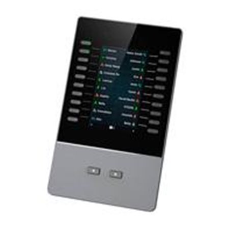 EL GBX20 ES UN MóDULO DE EXTENSIóN LCD RETROILUMINADO COMPATIBLE CON GXV3350 Y GRP2615. EL MóDULO INCLUYE 20 TECLAS DE EXTENSIóN