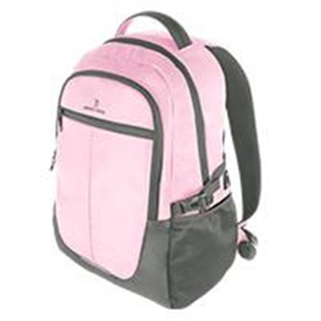 MOCHILA PARA LAPTOP 15.6 PULGADAS VAGARY PERFECT CHOICE ROSA /GRIS