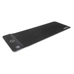 MOUSEPAD GAMING TAMAñO XXL CON LUZ LED Y CARGADOR INALáMBRICO COMPATIBLE CON QI® DE HASTA 10 W, MODOS DE ILUMINACIóN LED DE COLO