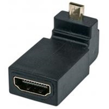 ADAPTADOR MANHATTAN HDMI A MICRO HDMI 4K ANGULO 90