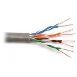 BOBINA UTP CAT5E WAM/ CONDUCTOR CCA/305 MTS/CUBIERTA GRIS