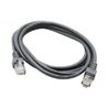 CABLE DE RED RJ45 GHIA 2 MTS 6 PIES PATCH CORD CAT 5E UTP GRIS 100COBRE
