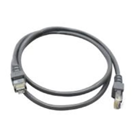 CABLE DE RED RJ45 GHIA 1 MTS 3 PIES PATCH CORD CAT 5E UTP GRIS 100COBRE