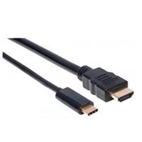 CABLE USB-C CM-HDMI M 2.0M V3.1 4K NEGRO MANHATTAN