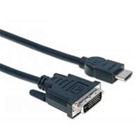 CABLE HDMI - DVI-D M-M 4.5M MANHATTAN