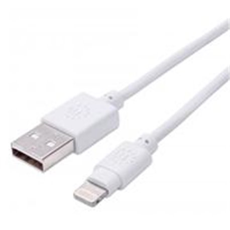 CABLE MAHATTAN ILYNK LIGHTNING A USB 8P A USB BLANCO 3.0M
